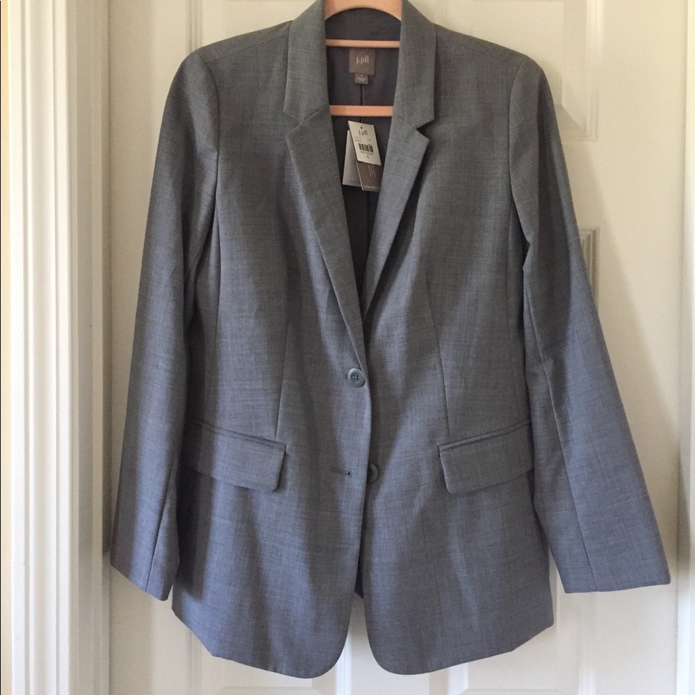 J.Jill Simple 120 Wool Blazer